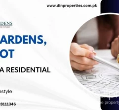 10 Marla Residential Plots Available For Sale in Din Gardens, Chiniot