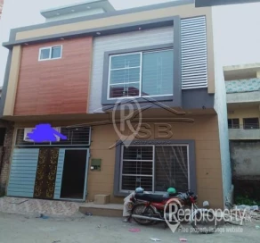 3 Marla Brand New House for Sale in Khuda Baksh colony New Air Port Road