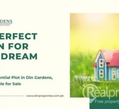 The Perfect Haven for Your Dream Home - 10 Marla Residential Plot in Din Gardens, Chiniot Available for Sale